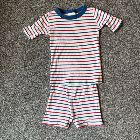 Hanna Andersson Other - Hanna Andersson Short Johns Striped Kids Pajamas - size 5